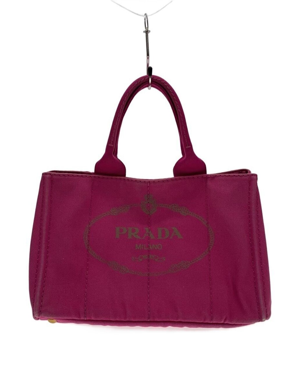 Prada Tote Bag Canvas Canapa M
